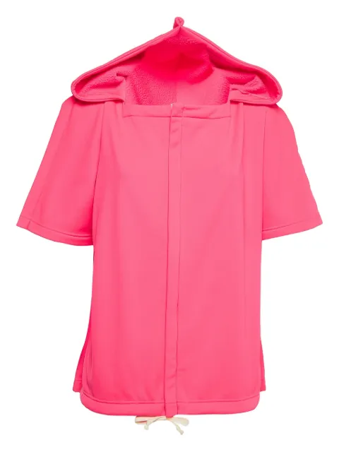 Comme Des Garçons Pre-Owned Kurzärmelige Kapuzenjacke