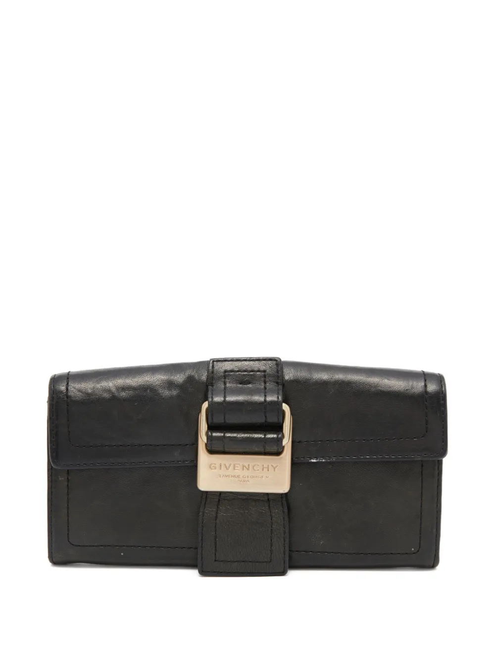 Givenchy Pre-Owned cartera de piel con hebilla | verde | Image 1