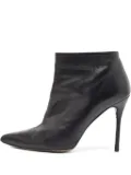 Stuart Weitzman 110mm leather ankle boots - Black