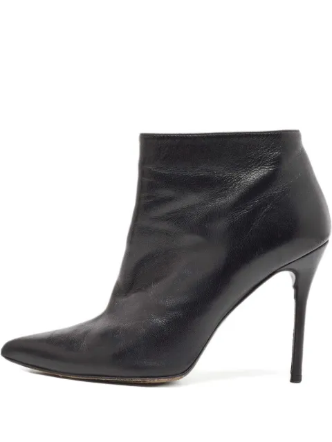 Stuart Weitzman 110mm leather ankle boots 