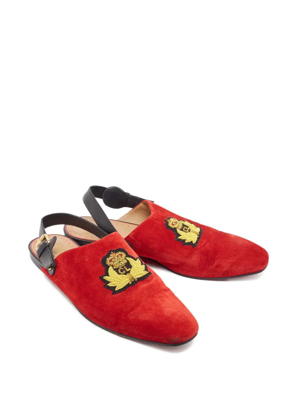 Christian Louboutin Pre-Owned leather flat sandals | Image 2