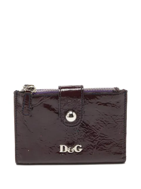 D&G patent leather wallet