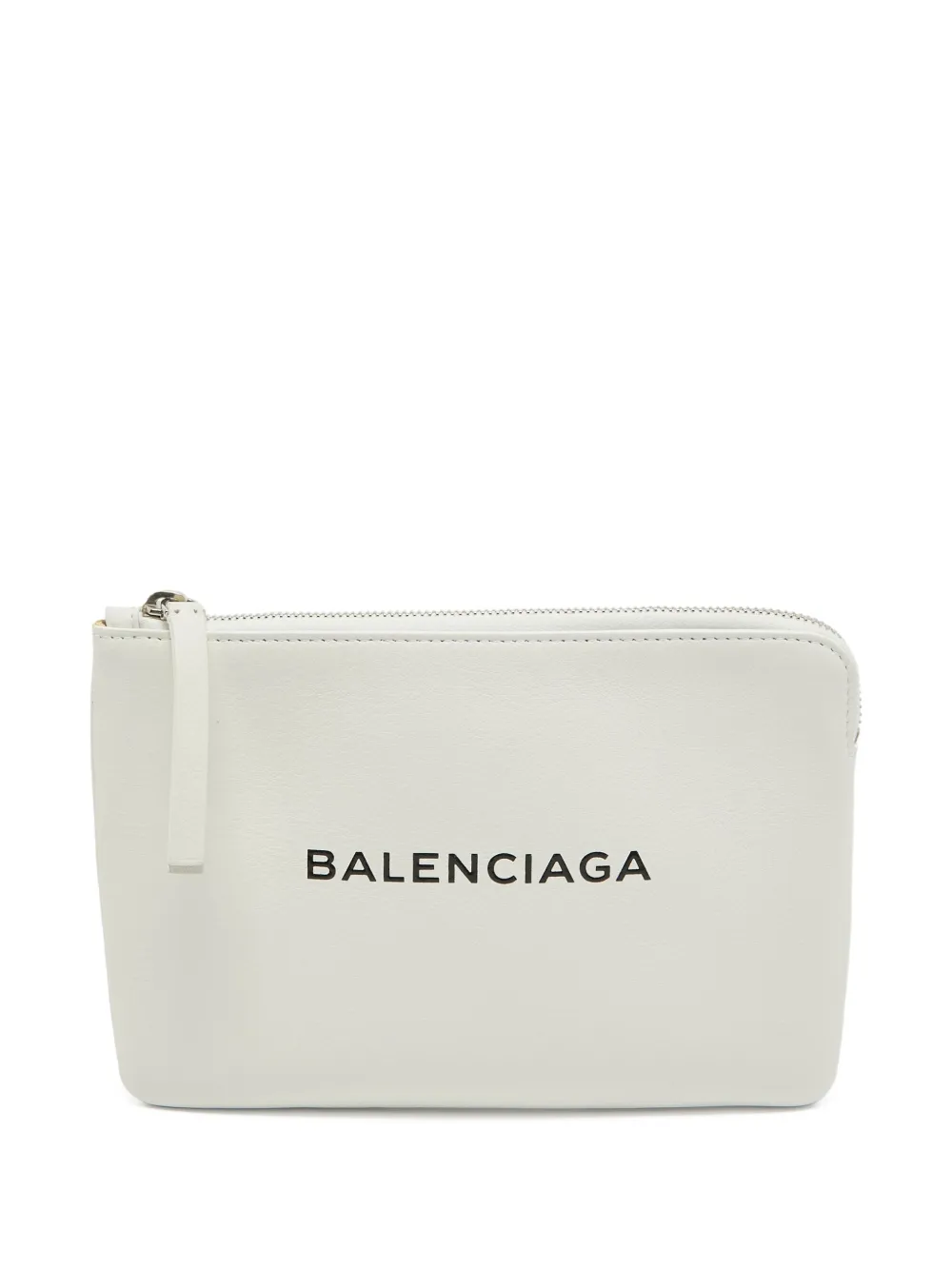 Balenciaga Pre-Owned zipped leather pouch | White | Image 1