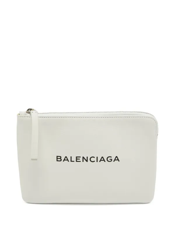Balenciaga Pre-Owned レザー クラッチバッグ | ホワイト