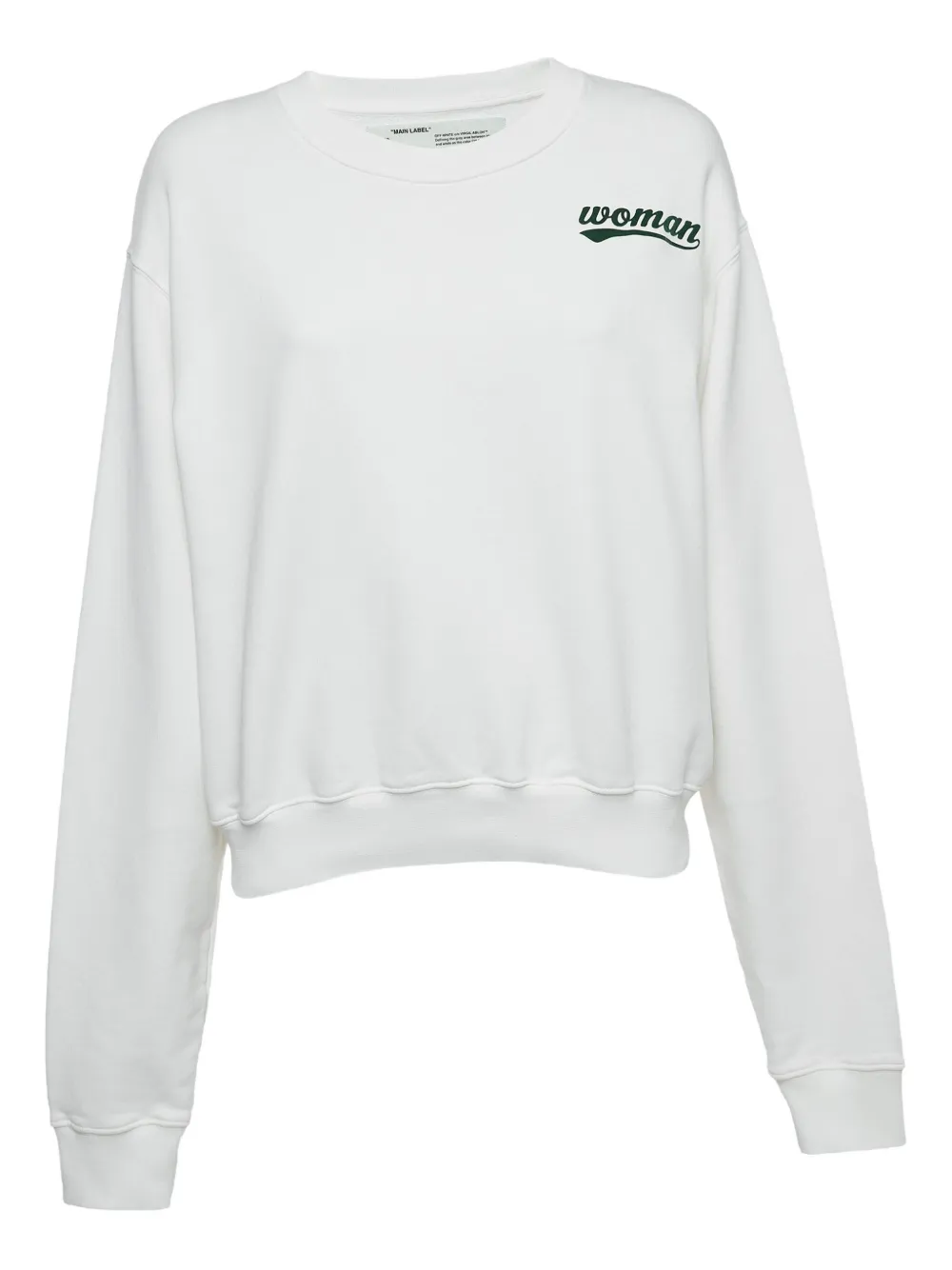 Off-White Pre-Owned フローラル スウェットシャツ - ホワイト Off-White Pre-Owned フローラル スウェットシャツ - ホワイト