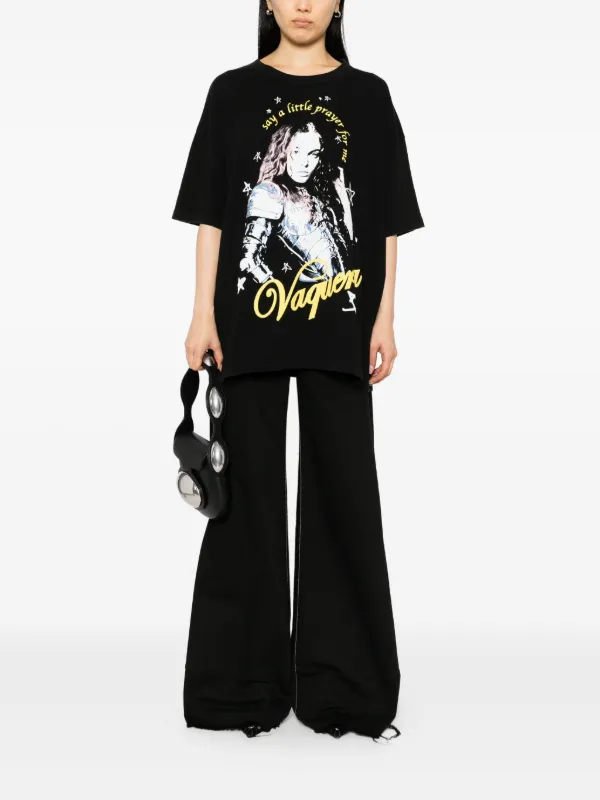 Vaquera グラフィック Tシャツ | ブラック | FARFETCH JP