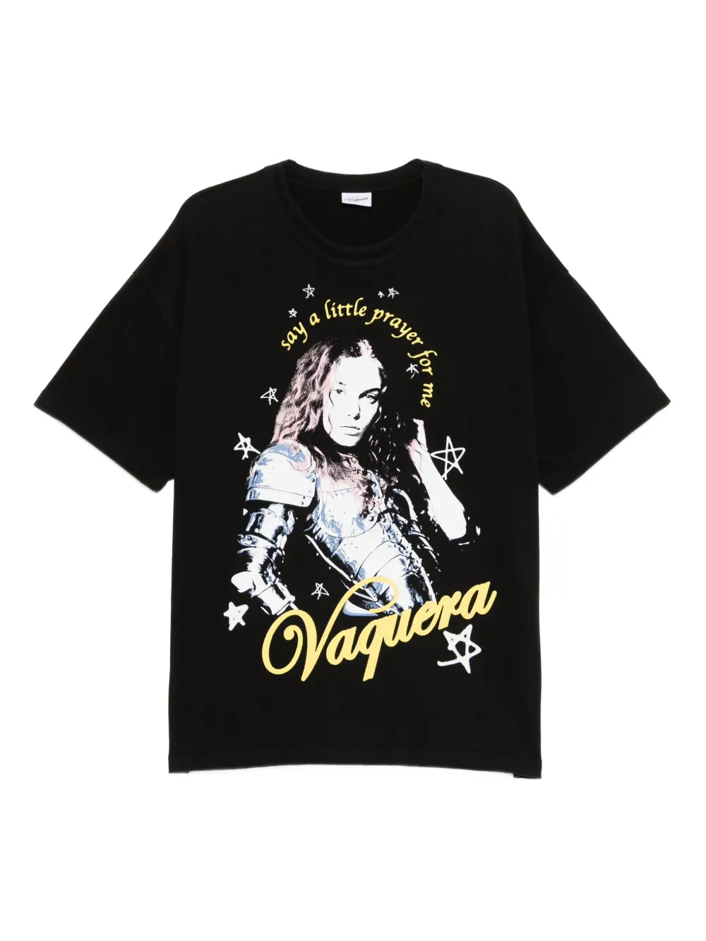 Vaquera graphic-print T-shirt | Black | Image 1