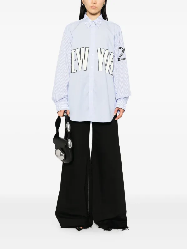 Vaquera ストライプ シャツ | ブルー | FARFETCH JP