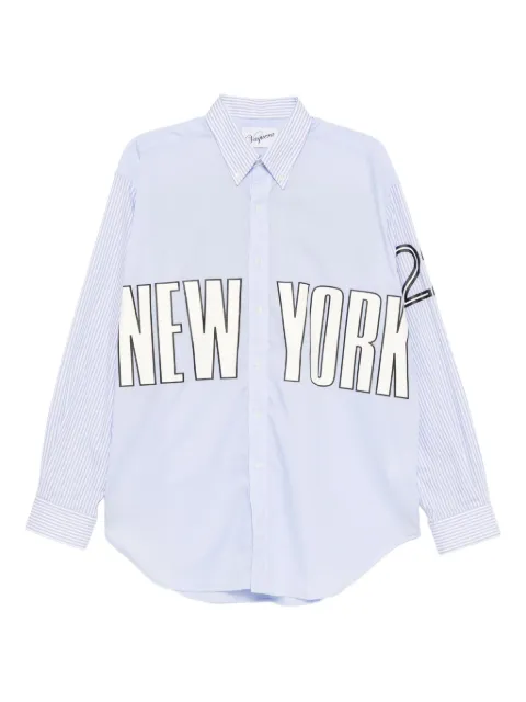 Vaquera printed striped shirt