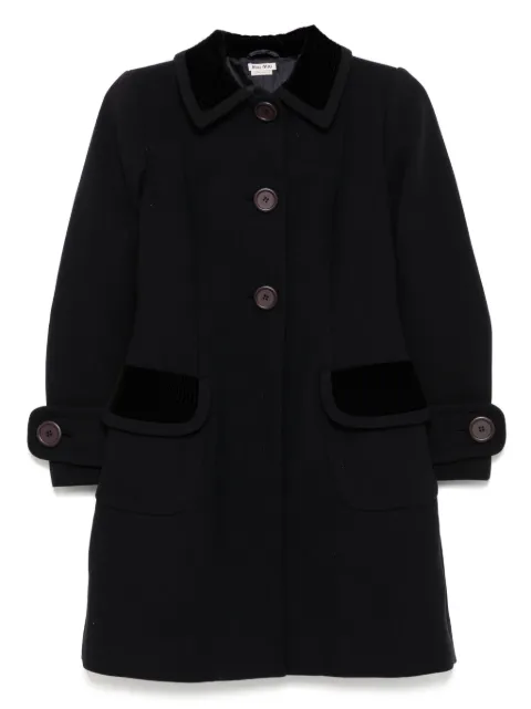 Miu Miu Pre-Owned 2014 single-breasted coat