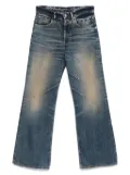 Acne Studios logo-patch jeans - Blue