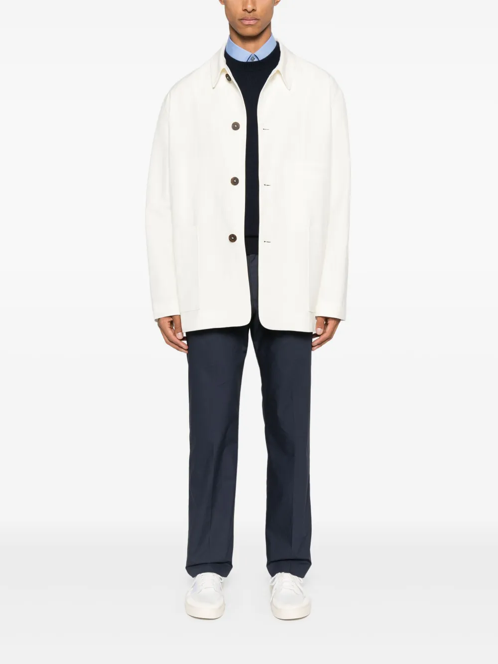 Brioni cashmere jumper - Blauw