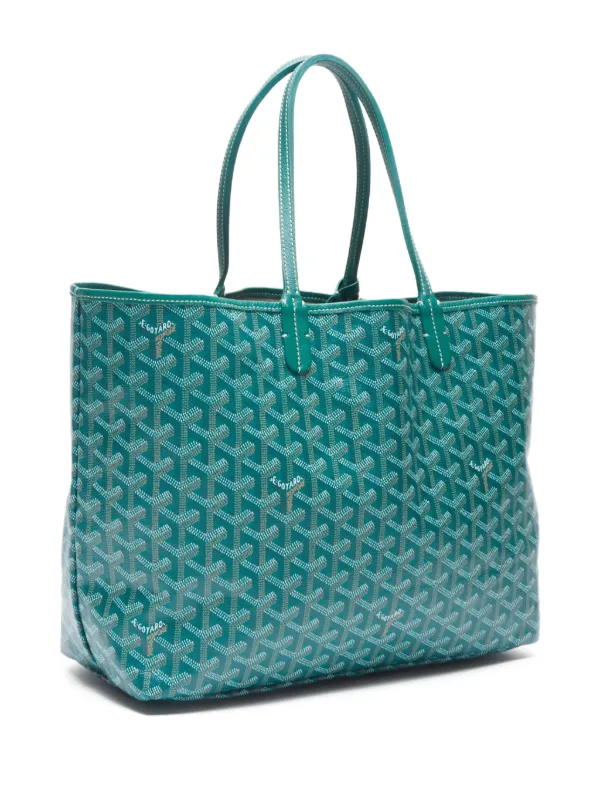 入手困難♪【GOYARD】グリーン サンルイ GM tote bag ポーチ付き GOYARD ゴヤール サンルイPM・マーカー ポーチ付き トートバッグ