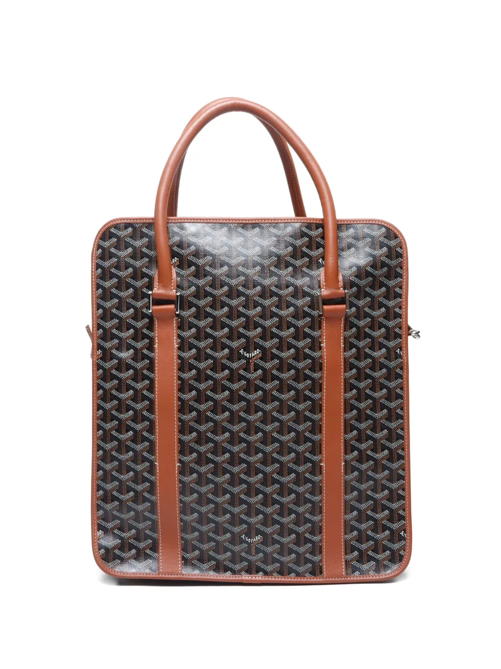 Goyard Pre-Owned 2020s Goyard Hulot the Dog tote bag | Brown | Image 1