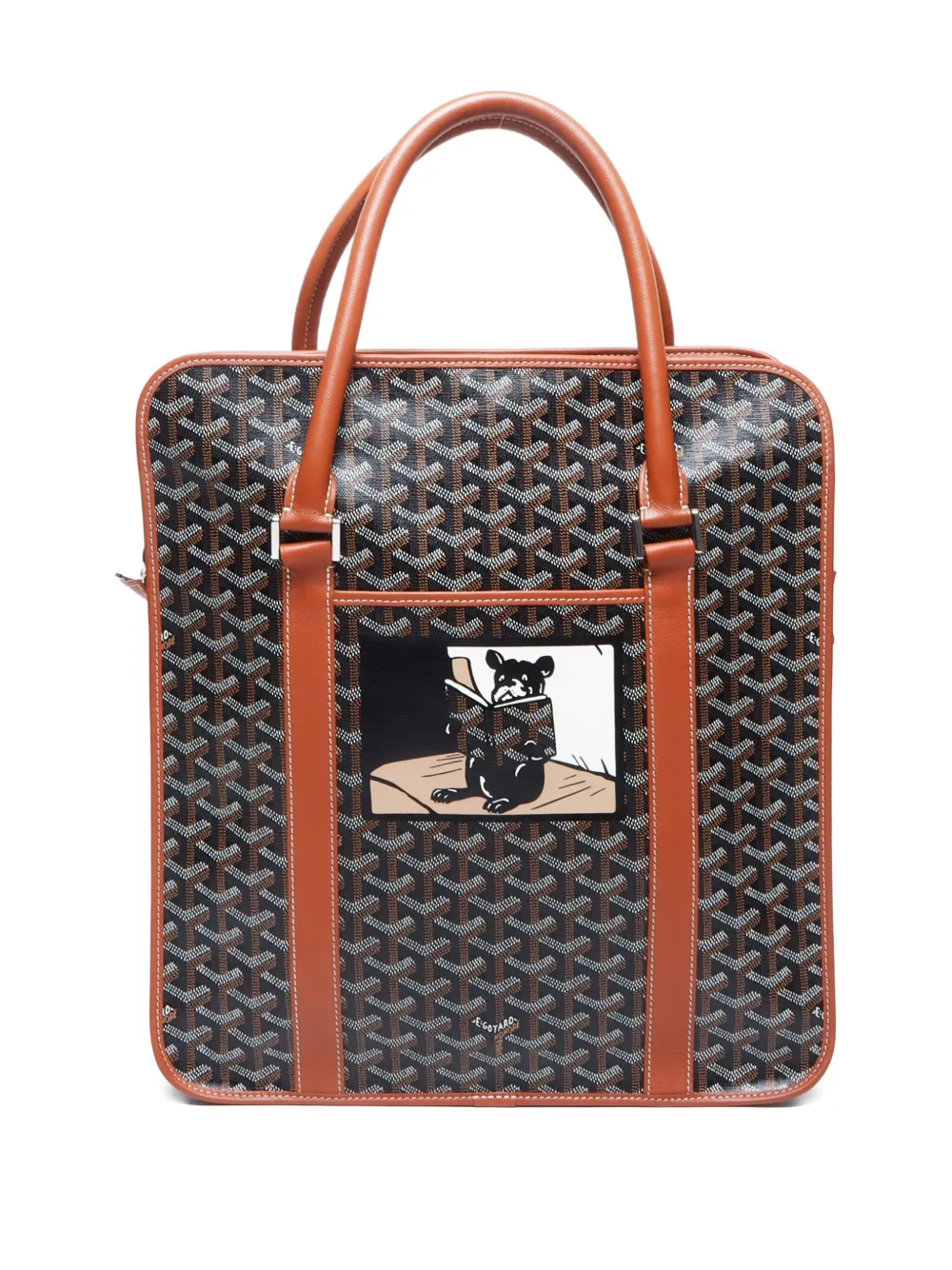 Goyard Pre-Owned 2020s Goyard Hulot the Dog tote bag | Pre-Owned | Image 2
