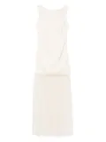 MALINA layered dress - Neutrals