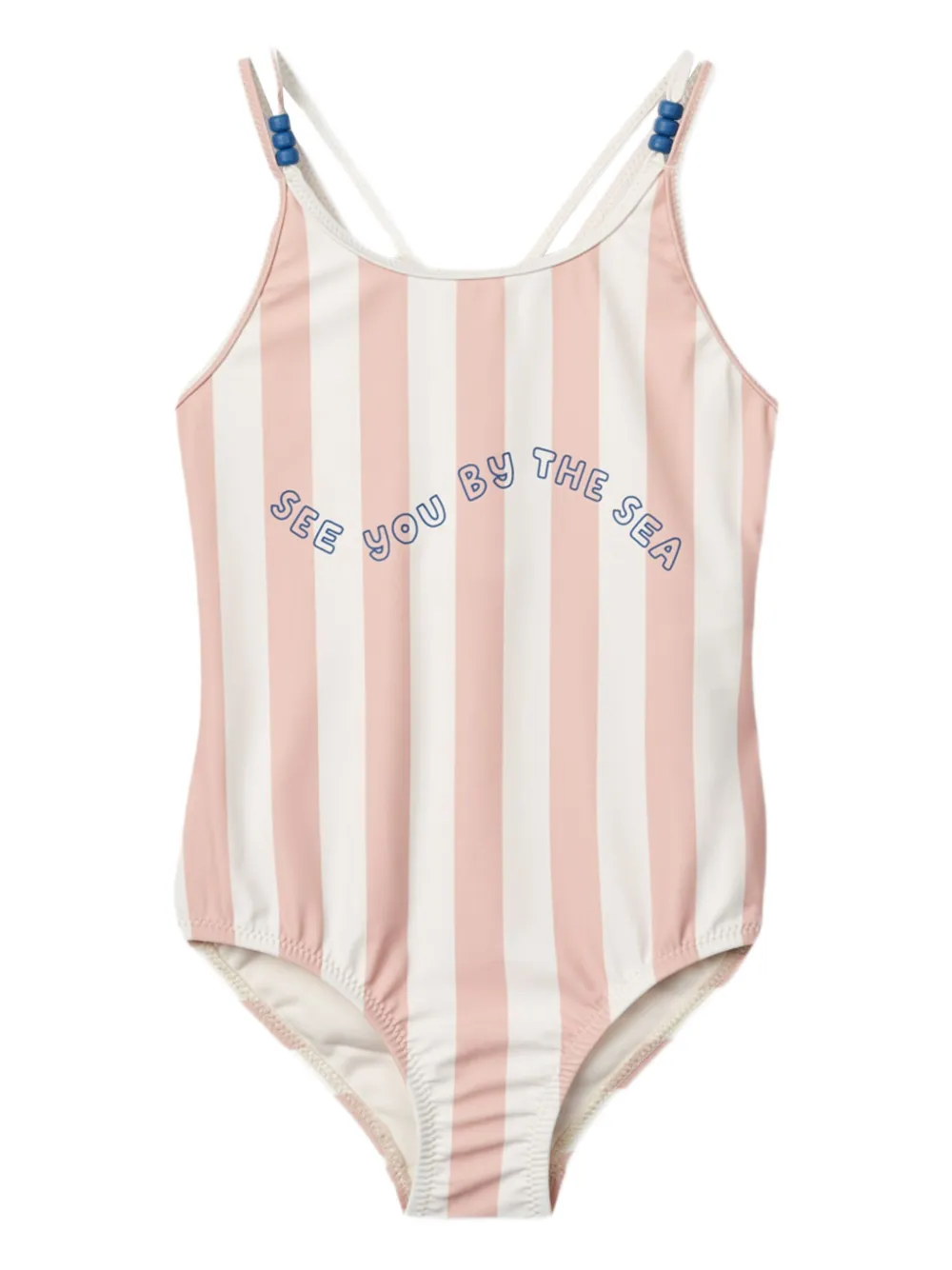 Liewood striped swimsuit | White | Image 1