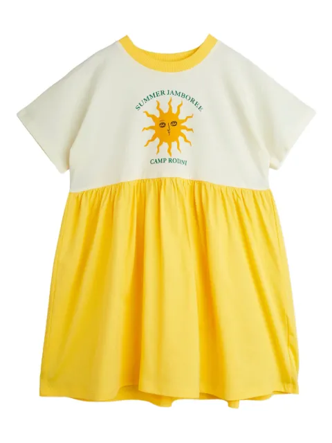 Mini Rodini Camp Rodini colour-block dress
