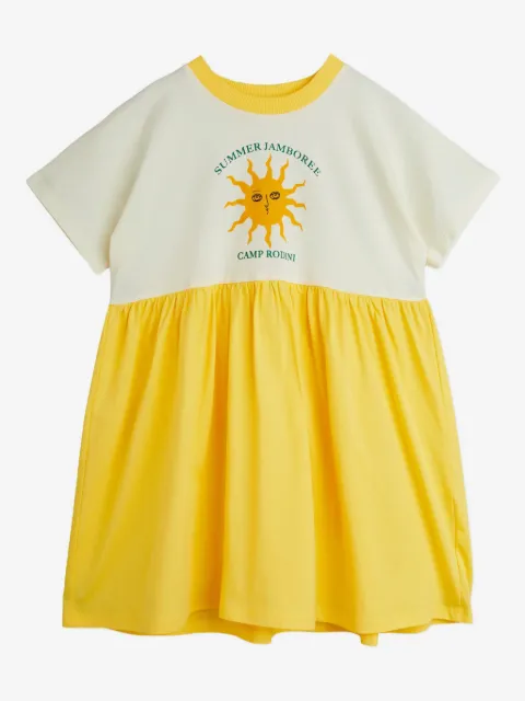 Mini Rodini Camp Rodini colour-block dress