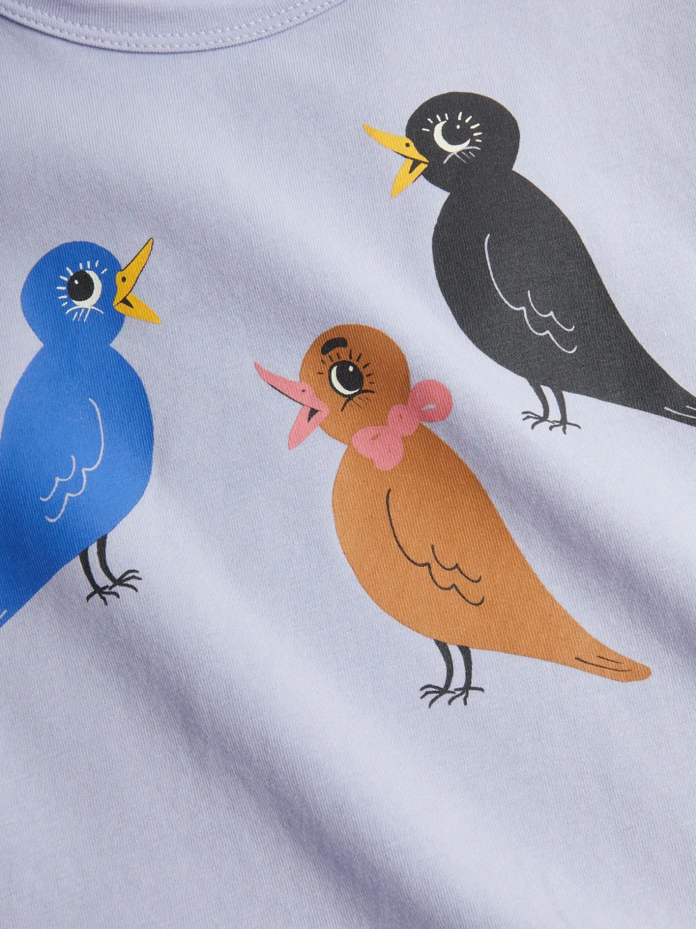 Mini Rodini T-shirt met grafische print Paars