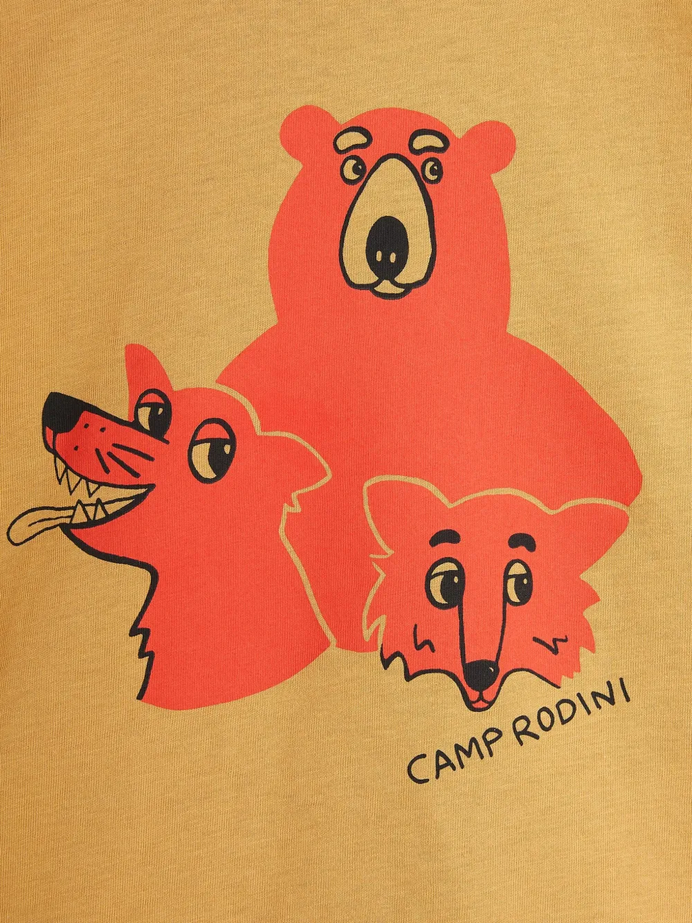 MINI RODINI BEAR-GRAPHIC T-SHIRT