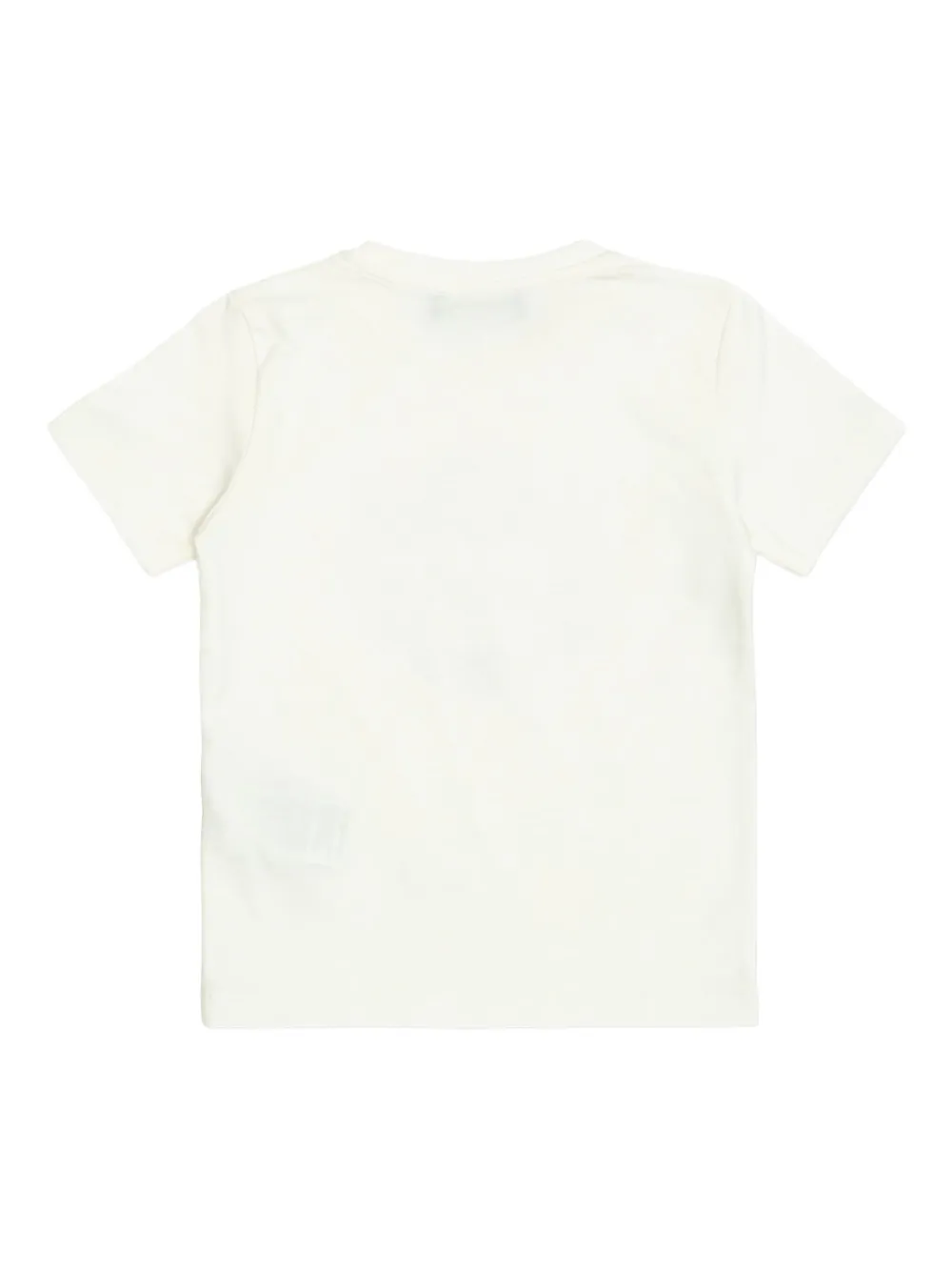 Versace Kids T-shirt verfraaid met logo Wit