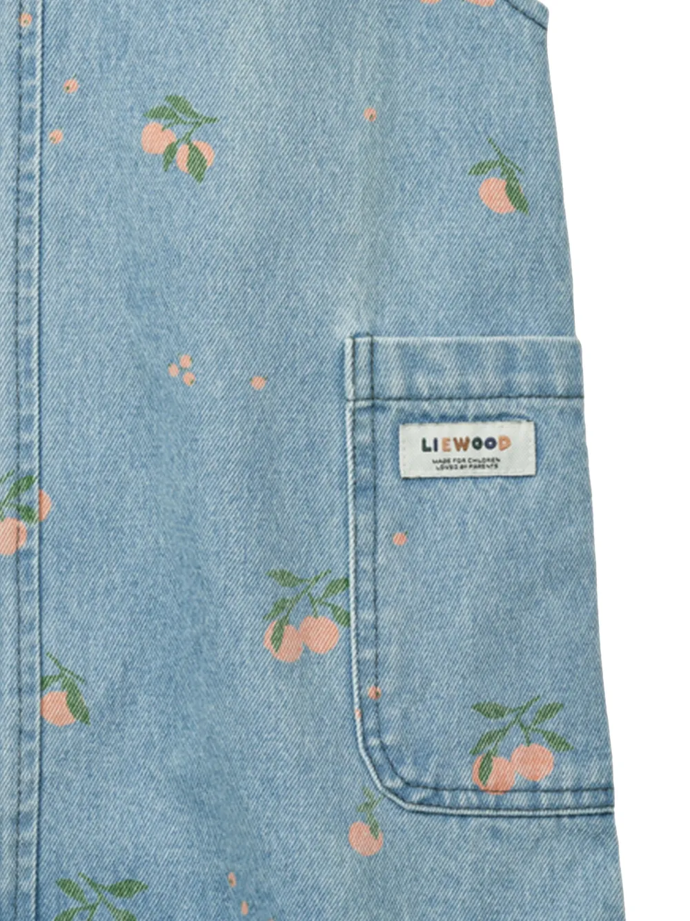 Liewood Spijkertop met bloemenprint Blauw