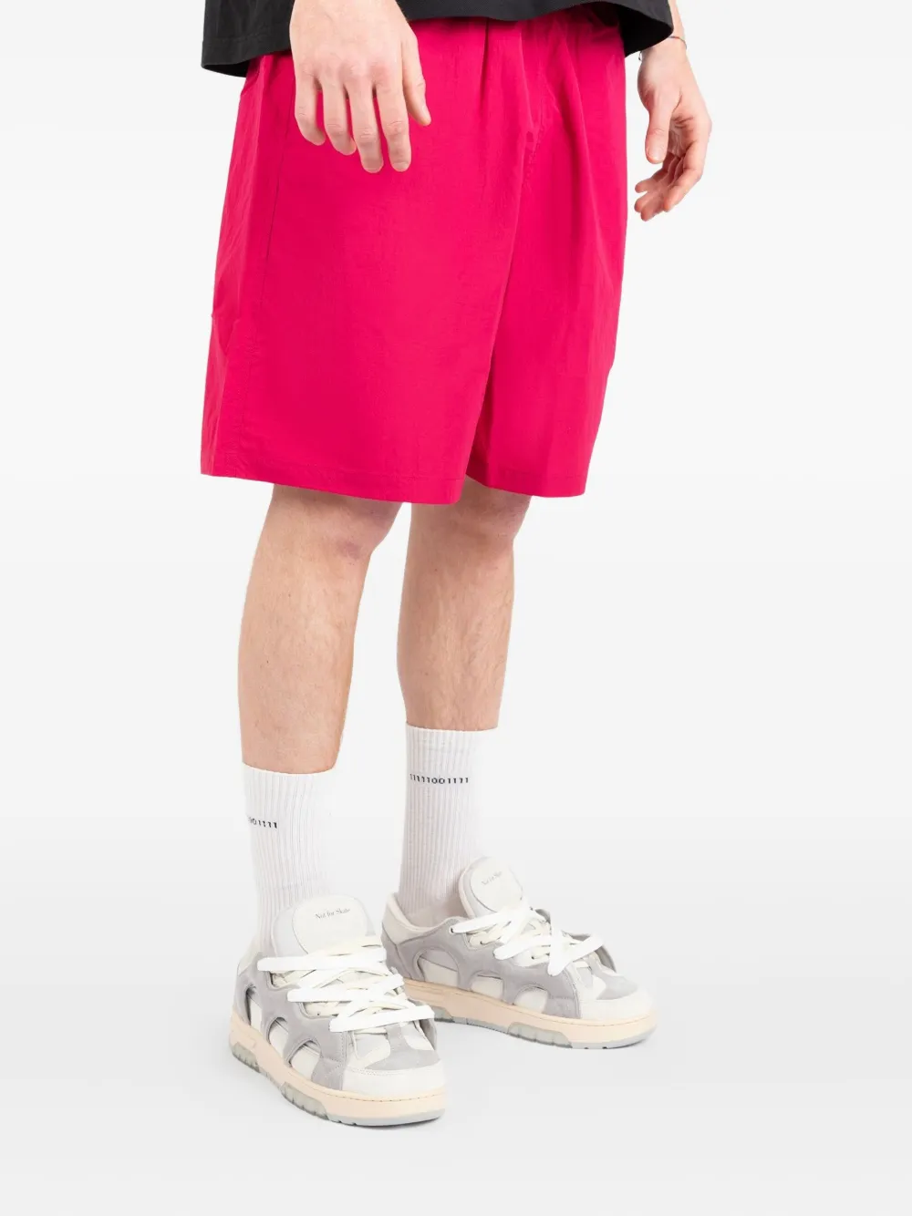 Stüssy Shorts met elastische taille Roze