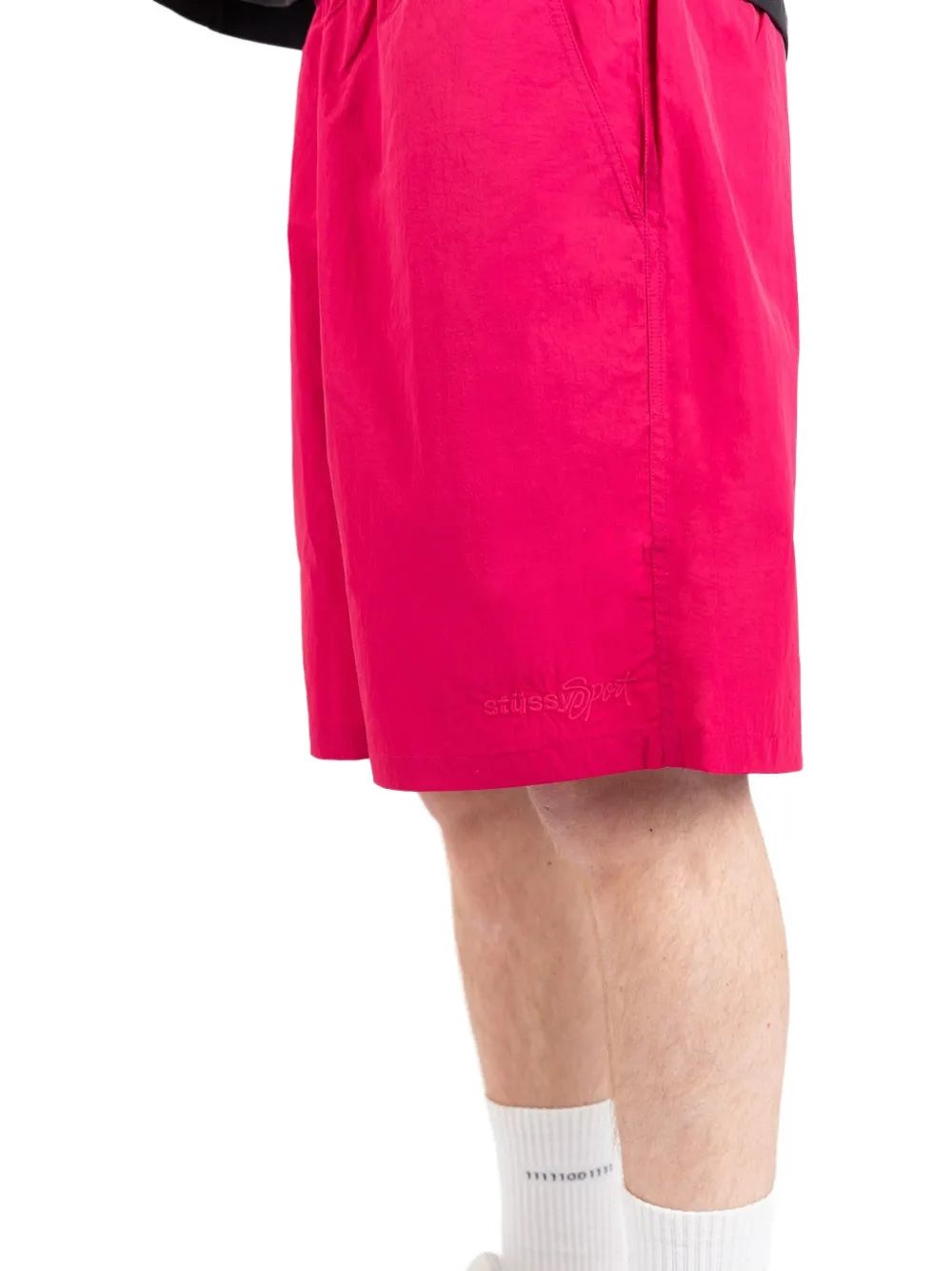 Stüssy Shorts met elastische taille Roze