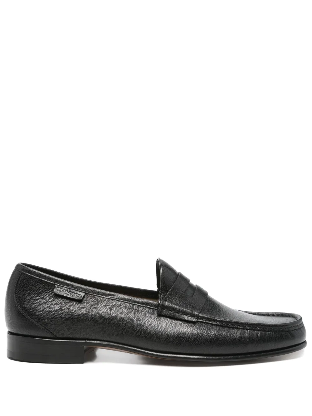 TOM FORD leather loafers - ブラック TOM FORD leather loafers - ブラック