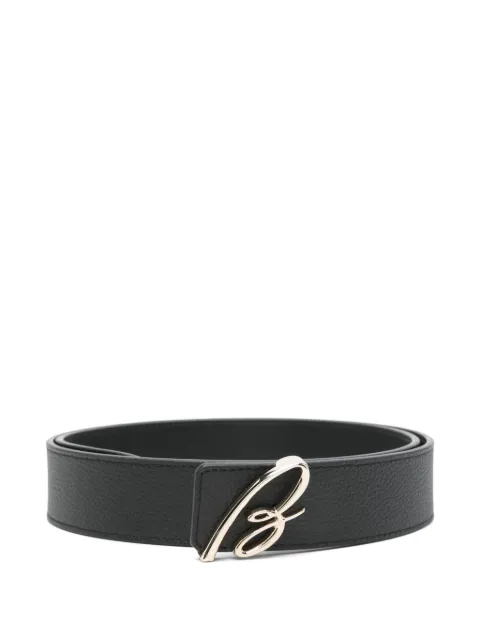 Brioni leather belt