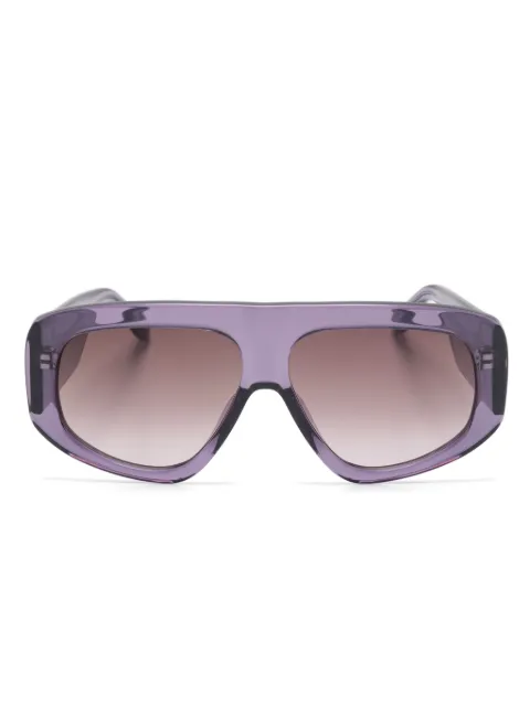 The Attico oversize-frame sunglasses