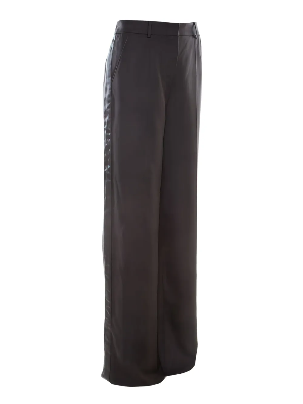 Borbonese satin-trim silk trousers | Image 2