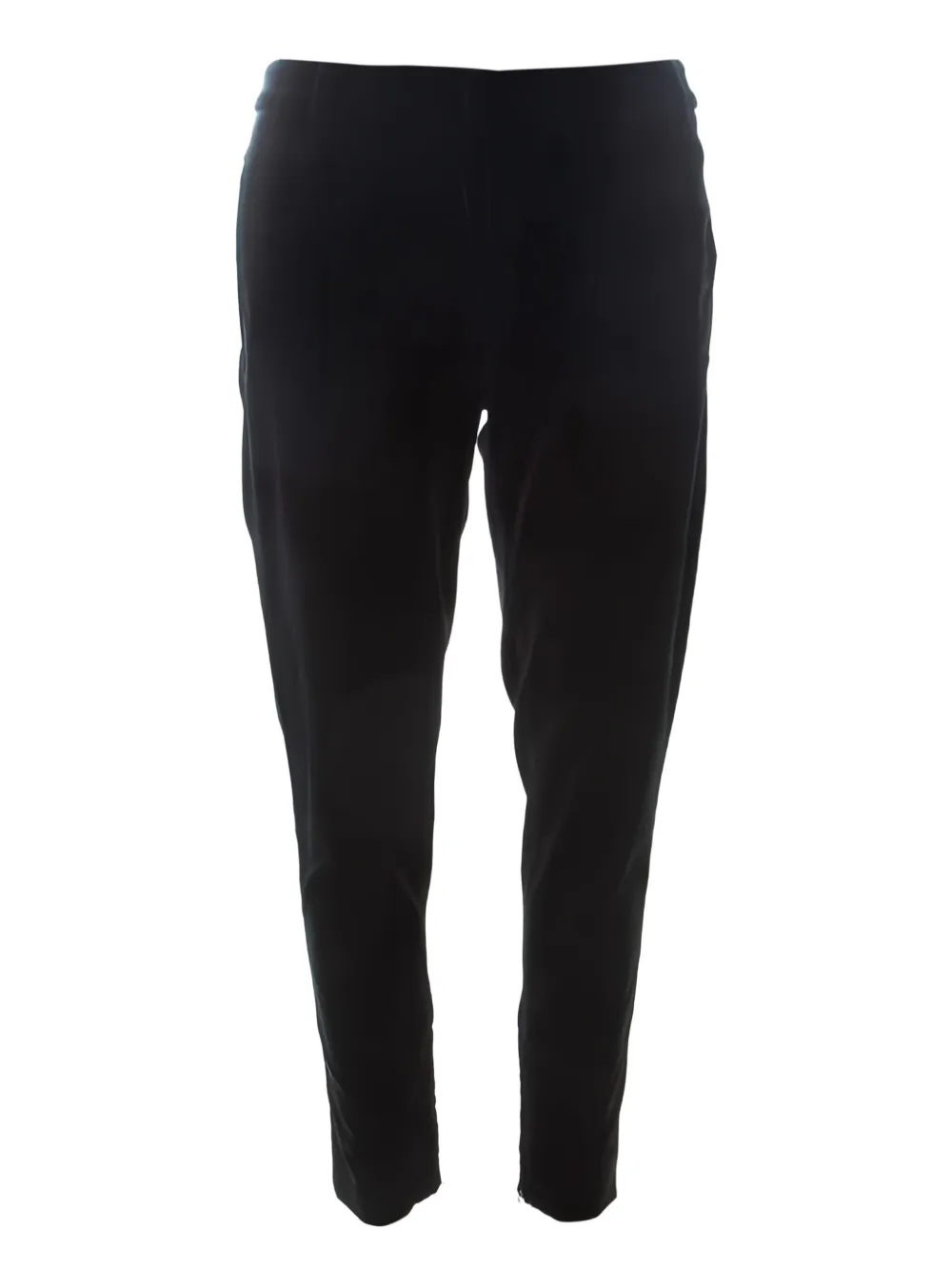 Pre-owned Miu Miu Tapered Trousers In Black