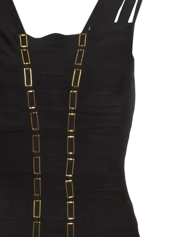 herve leger black bandage dress Icon Mini Sheath Dress, S Fall 26 Herve Leger Women's Bandage Racerback
