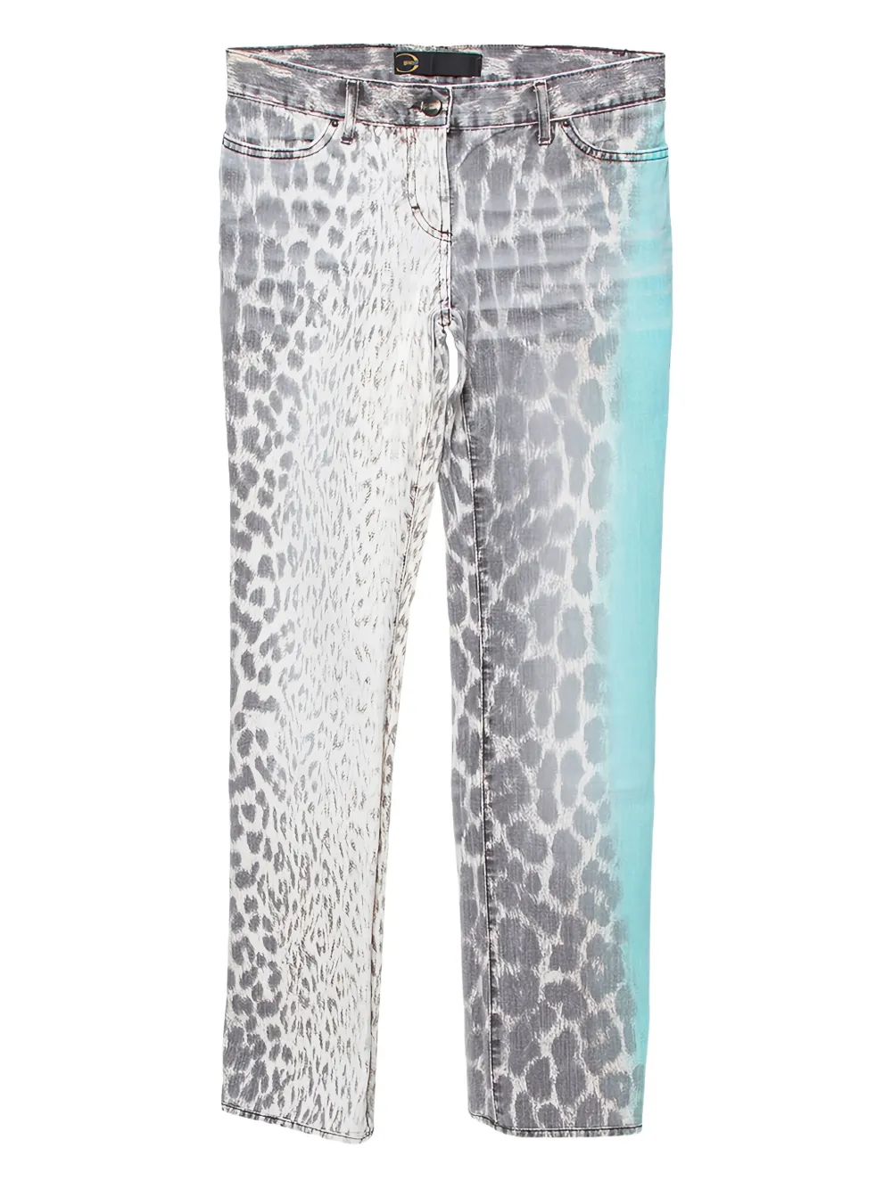 Just Cavalli animal-print trousers - グレー Just Cavalli animal-print trousers - グレー