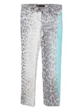 Just Cavalli animal-print trousers - Grey