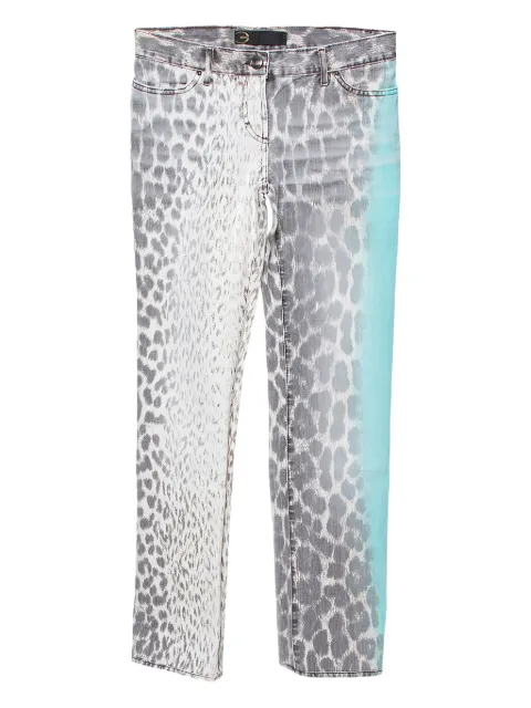 Just Cavalli animal-print trousers
