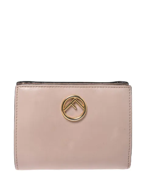 Fendi Pre-Owned محفظة 'F إيز فندي' جلد بشعار معدني