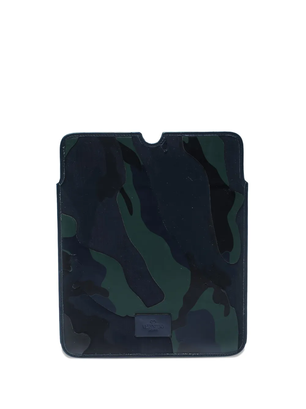 Valentino Garavani Pre-Owned 2024 camouflage leather iPad sleeve - Valentino Garavani Pre-Owned 2024 camouflage leather iPad sleeve -