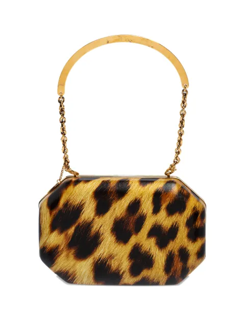 Roberto Cavalli Vintage clutch med leopardtryk
