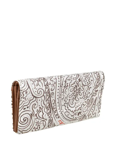 Etro Pre-Owned 페이즐리 모티프 지갑