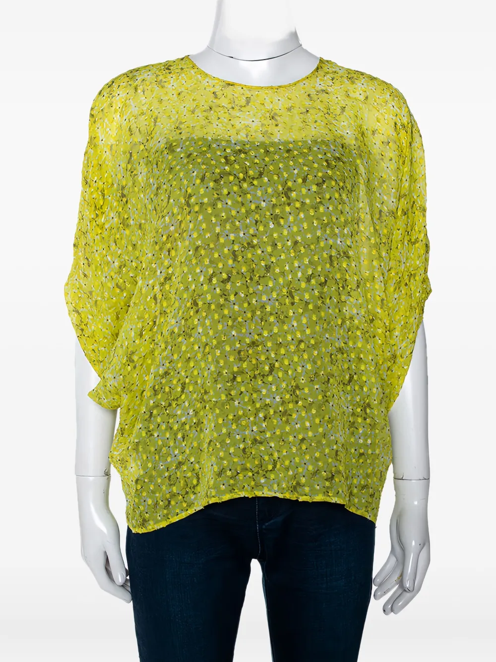 Pre-owned Giambattista Valli Silk Blouse