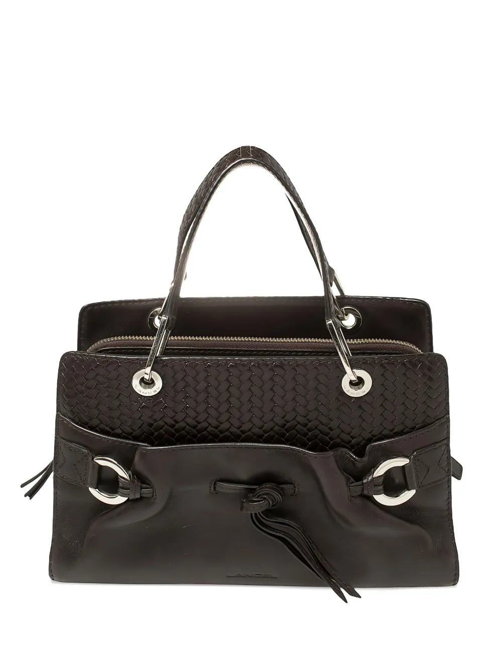 Lancel interwoven leather tote bag | Brown | Image 1
