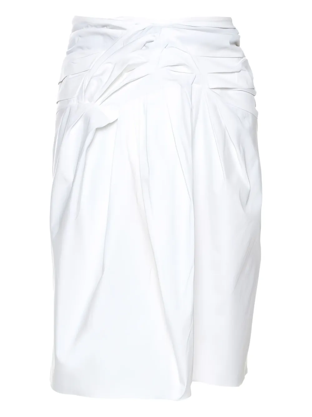 Christian Dior Pre-Owned bow draped skirt | White | Image 1