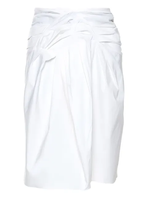 Christian Dior Pre-Owned bow draped skirt