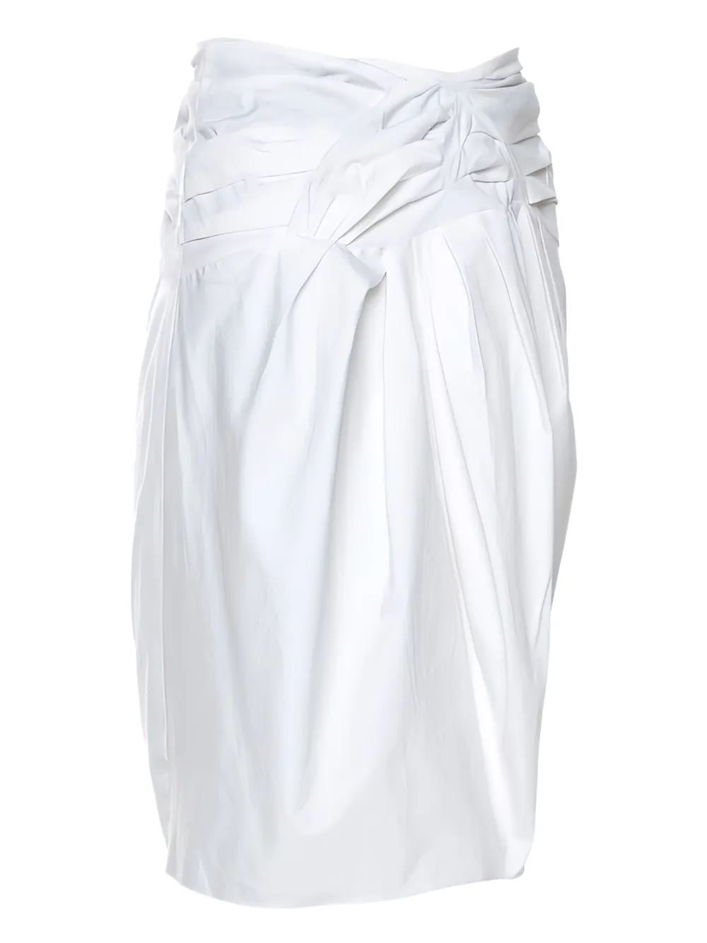 Christian Dior Pre-Owned bow draped skirt | Asymmetric & Draped Skirts | Image 2