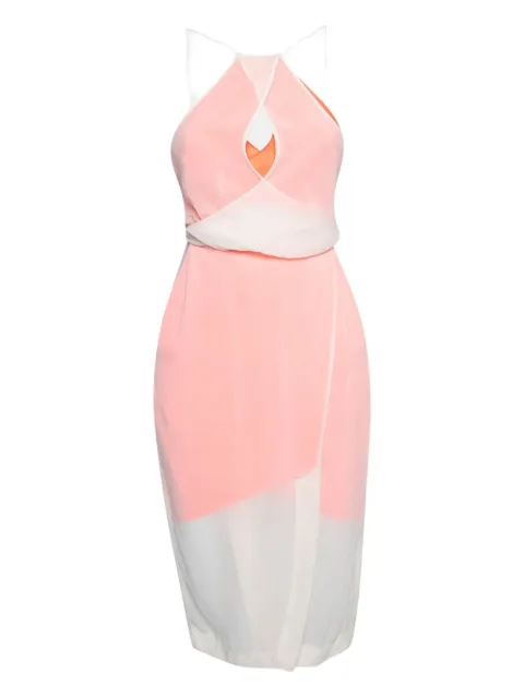 Dion Lee two-tone design midi dress
