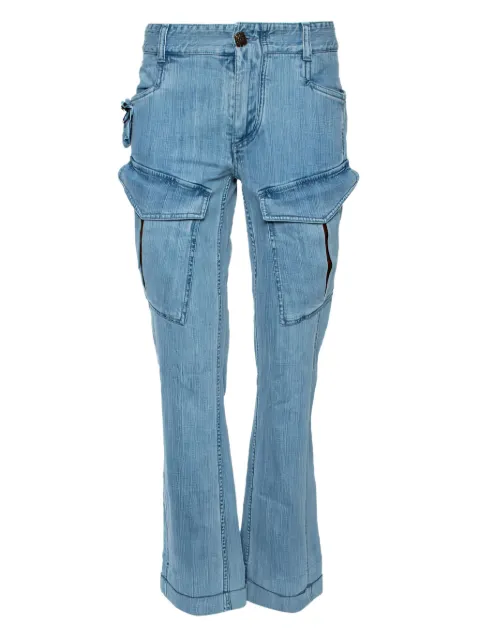 Roberto Cavalli Vintage Jeans svasati con tasche cargo