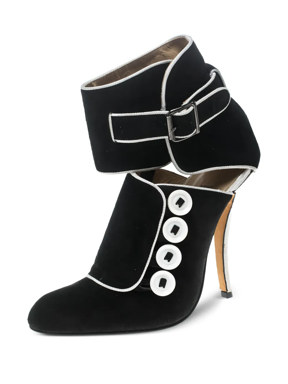 Manolo Blahnik pre-owned 115mm Rapacina suede ankle boots | Image 2
